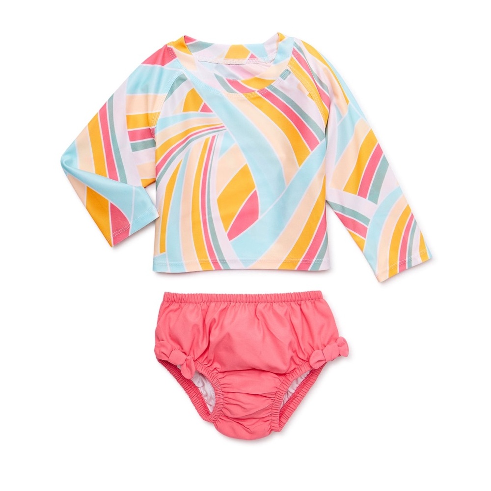 NWT  Baby Girl Swimsuits Size: 3-6 Monts